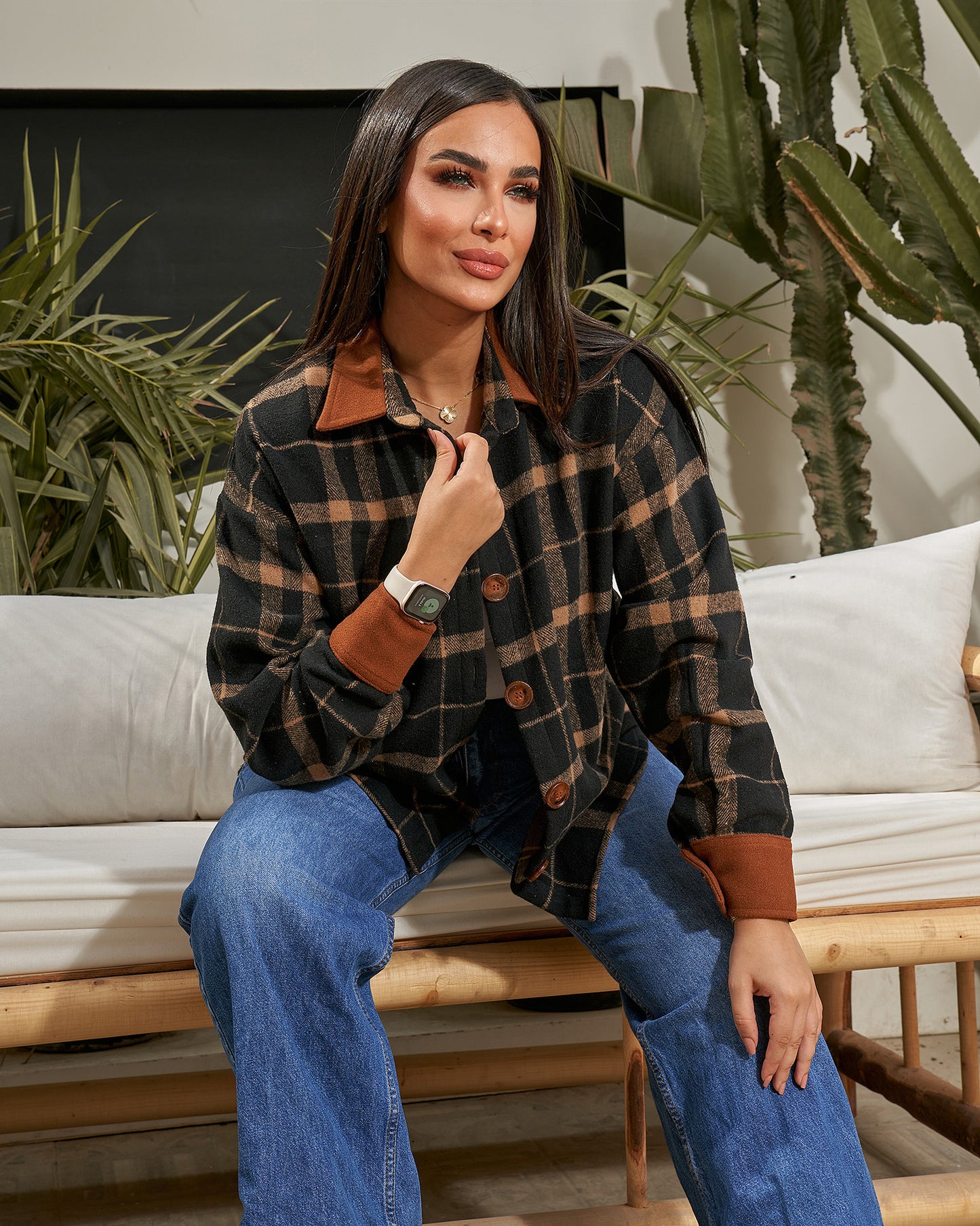 Urban Plaid Wool shirt